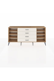 Arges Konsol 6 Raflı 4 Çekmeceli 176x30x83 - S148M045V19A