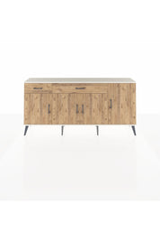 Arges Konsol 5 Raflı 2 Çekmeceli 4 Kapaklı 176x30x83 - S148M046V03A