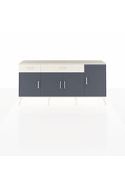 Arges Konsol 5 Raflı 2 Çekmeceli 4 Kapaklı 176x30x83 - S148M046V07A
