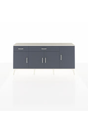 Arges Konsol 5 Raflı 2 Çekmeceli 4 Kapaklı 176x30x83 - S148M046V08A