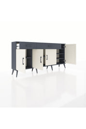 Arges Konsol 5 Raflı 2 Çekmeceli 4 Kapaklı 176x30x83 - S148M046V14A
