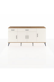 Arges Konsol 5 Raflı 2 Çekmeceli 4 Kapaklı 176x30x83 - S148M046V22A