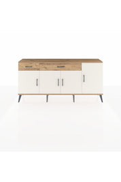 Arges Konsol 5 Raflı 2 Çekmeceli 4 Kapaklı 176x30x83 - S148M046V24A