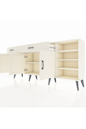 Arges Konsol 5 Raflı 2 Çekmeceli 3 Kapaklı 176x30x83 - S148M047V04A