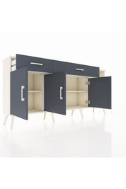 Arges Konsol 5 Raflı 2 Çekmeceli 3 Kapaklı 176x30x83 - S148M047V08A