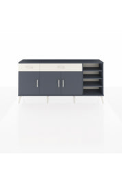 Arges Konsol 5 Raflı 2 Çekmeceli 3 Kapaklı 176x30x83 - S148M047V16A
