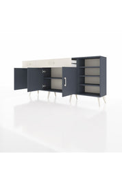 Arges Konsol 5 Raflı 2 Çekmeceli 3 Kapaklı 176x30x83 - S148M047V16A