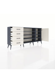 Arges Konsol 6 Raflı 4 Çekmeceli Tek Kapaklı 176x30x83 - S148M048V13A