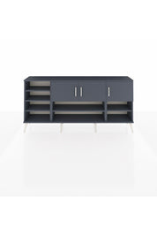 Arges Konsol 9 Raflı 3 Kapaklı 176x30x83 - S148M049V17A