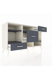 Kronos Konsol 4 Raflı 3 Çekmeceli 132x59x83 - S606M001V08C