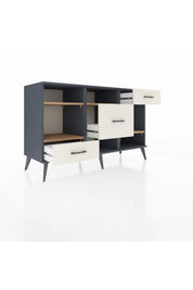 Kronos Konsol 4 Raflı 3 Çekmeceli 132x59x83 - S606M001V10C