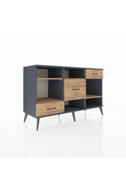 Kronos Konsol 4 Raflı 3 Çekmeceli 132x59x83 - S606M001V12C