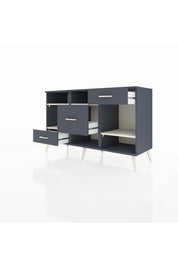 Kronos Konsol 4 Raflı 3 Çekmeceli 132x59x83 - S606M001V14C