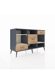 Kronos Konsol 4 Raflı 3 Çekmeceli 132x59x83 - S606M001V15C