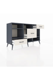 Kronos Konsol 4 Raflı 3 Çekmeceli 132x59x83 - S606M001V16C