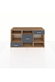 Kronos Konsol 4 Raflı 3 Çekmeceli 132x59x83 - S606M001V20C