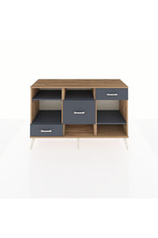 Kronos Konsol 4 Raflı 3 Çekmeceli 132x59x83 - S606M001V26C