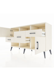 Kronos Konsol 3 Raflı 3 Çekmeceli 2 Kapaklı 132x59x83 - S606M003V04C