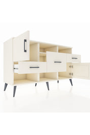 Kronos Konsol 3 Raflı 3 Çekmeceli 2 Kapaklı 132x59x83 - S606M003V04C