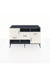 Kronos Konsol 3 Raflı 3 Çekmeceli 2 Kapaklı 132x59x83 - S606M003V13C