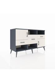 Kronos Konsol 3 Raflı 3 Çekmeceli 2 Kapaklı 132x59x83 - S606M003V13C