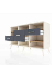 Kronos Konsol 5 Raflı 3 Çekmeceli 132x59x83 - S606M004V02C