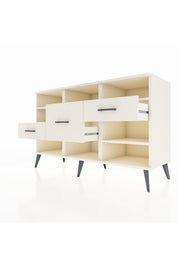 Kronos Konsol 5 Raflı 3 Çekmeceli 132x59x83 - S606M004V04C