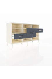Kronos Konsol 5 Raflı 3 Çekmeceli 132x59x83 - S606M004V05C