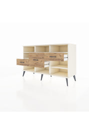 Kronos Konsol 5 Raflı 3 Çekmeceli 132x59x83 - S606M004V06C