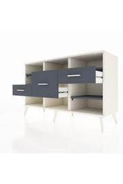 Kronos Konsol 5 Raflı 3 Çekmeceli 132x59x83 - S606M004V08C