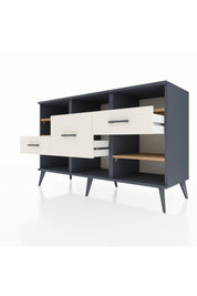 Kronos Konsol 5 Raflı 3 Çekmeceli 132x59x83 - S606M004V10C