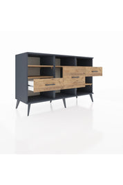 Kronos Konsol 5 Raflı 3 Çekmeceli 132x59x83 - S606M004V12C