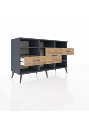 Kronos Konsol 5 Raflı 3 Çekmeceli 132x59x83 - S606M004V18C
