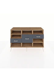 Kronos Konsol 5 Raflı 3 Çekmeceli 132x59x83 - S606M004V20C