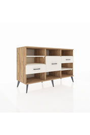 Kronos Konsol 5 Raflı 3 Çekmeceli 132x59x83 - S606M004V22C