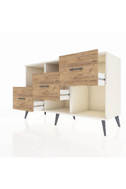 Kronos Konsol 2 Raflı 3 Çekmeceli 132x59x83 - S606M005V03C