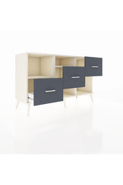 Kronos Konsol 2 Raflı 3 Çekmeceli 132x59x83 - S606M005V05C