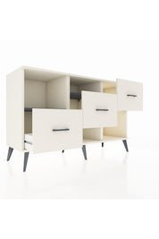 Kronos Konsol 2 Raflı 3 Çekmeceli 132x59x83 - S606M005V07C