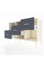Kronos Konsol 2 Raflı 3 Çekmeceli 132x59x83 - S606M005V08C