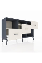 Kronos Konsol 2 Raflı 3 Çekmeceli 132x59x83 - S606M005V13C