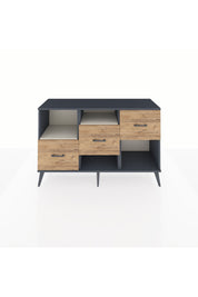 Kronos Konsol 2 Raflı 3 Çekmeceli 132x59x83 - S606M005V15C