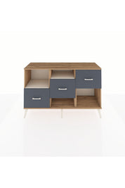 Kronos Konsol 2 Raflı 3 Çekmeceli 132x59x83 - S606M005V23C