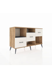 Kronos Konsol 2 Raflı 3 Çekmeceli 132x59x83 - S606M005V25C