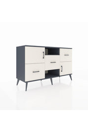 Kronos Konsol 2 Raflı 3 Çekmeceli 2 Kapaklı 132x59x83 - S606M006V13C