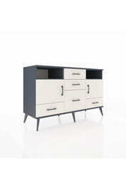 Kronos Konsol 4 Raflı 5 Çekmeceli 2 Kapaklı 132x59x83 - S606M007V13C