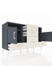 Kronos Konsol 4 Raflı 5 Çekmeceli 2 Kapaklı 132x59x83 - S606M007V16C