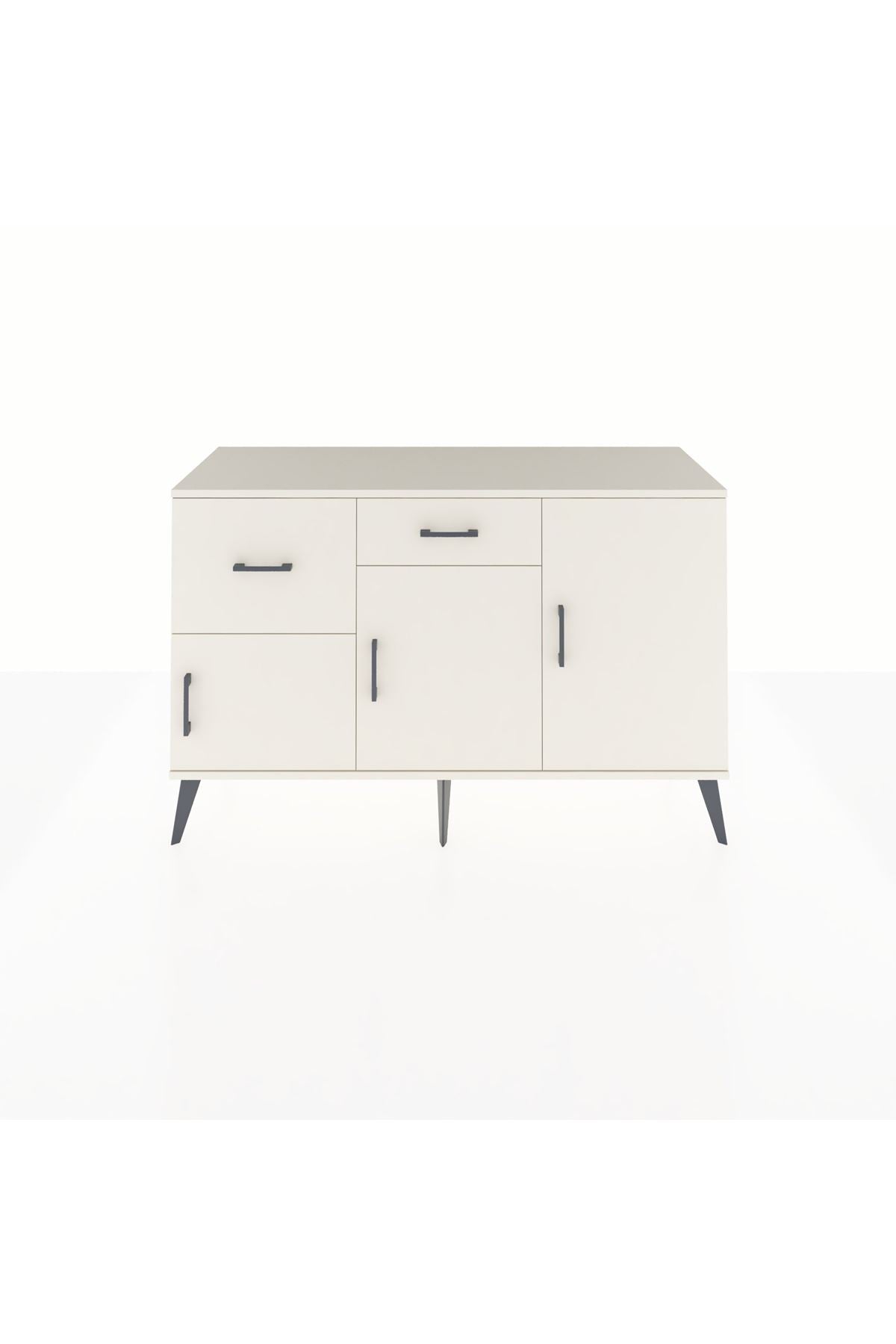 Kronos Konsol 3 Raflı 2 Çekmeceli 3 Kapaklı 132x59x83 - S606M009V04C