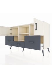 Kronos Konsol 4 Raflı 3 Çekmeceli 3 Kapaklı 132x59x83 - S606M011V05C