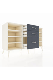 Kronos Konsol 6 Raflı 3 Çekmeceli 132x59x83 - S606M012V05C
