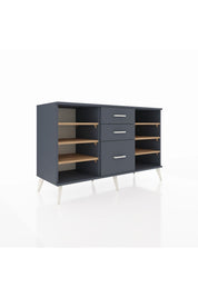 Kronos Konsol 6 Raflı 3 Çekmeceli 132x59x83 - S606M012V11C